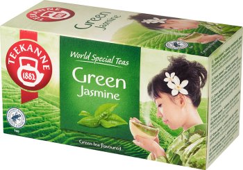 Teekanne Grüntee Jasmin Aromatisierter grüner Tee mit Jasmin-Geschmack