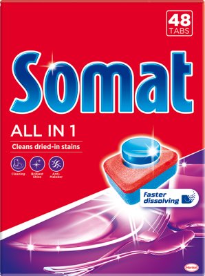 Somat all in 1 dishwasher safe tablets