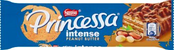 Waffle intenso de Nestlé Princessa con crema de cacahuete