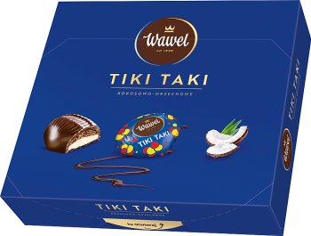 Wawel Tiki Taki czekoladki kokosowo-orzechowe