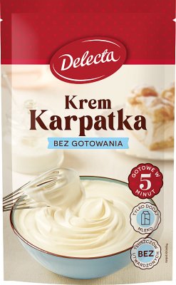 Delecta Krem Karpatka  w 5 minut bez gotowania