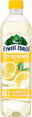 Żywiec Zdrój Bebida sin gas con un toque de limón