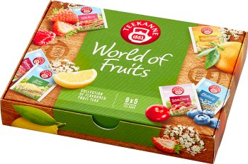 Teekanne World of Fruits Collection of flavored fruit teas