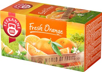 Teekanne Fresh Orange  Aromatyzowana herbatka o smaku pomarańczowym