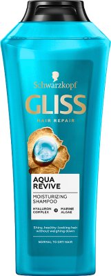 Gliss Agua Revive Champú hidratante para cabello normal y seco
