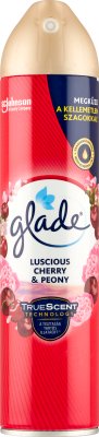 Ambientador en aerosol Glade Luscious Cherry & Peony