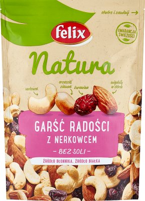 Felix Natura a handful of fun with cashews