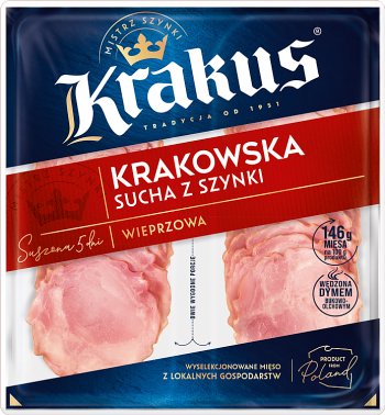 Krakus Krakowska dry with pork ham