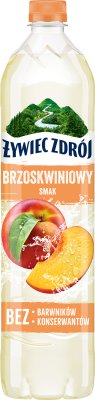 Żywiec Zdrój Bebida sin gas con un toque de melocotón