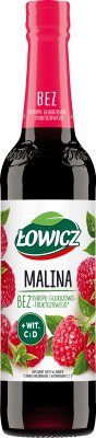 Łowicz Suplement diety w syropie o smaku malinowym