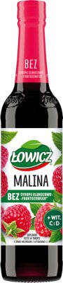 Łowicz Suplement diety w syropie o  smaku malinowym