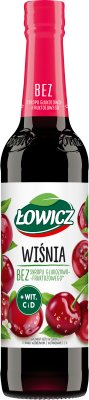 Łowicz Dietary supplement in cherry-flavored syrup