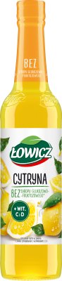 Łowicz Dietary supplement in lemon-flavored syrup