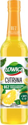 Łowicz Suplement diety w syropie o  smaku cytrynowym