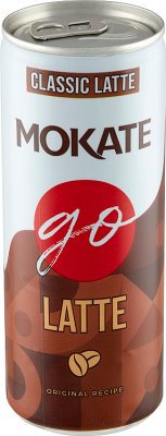 Mokate GO Latte Bebida de leche con café
