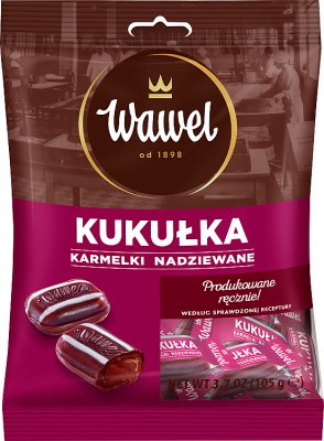 Wawel Kukułka stuffed caramels