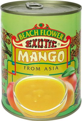 Beach Flower Exotisches Mangofruchtfleisch