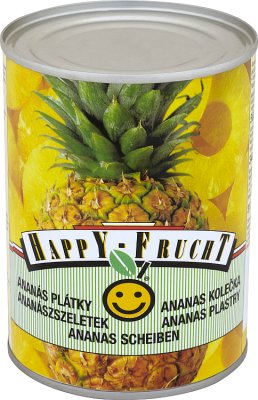 Happy-Frucht Ananasscheiben