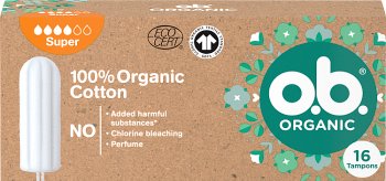 OB Organic Super-Tampons