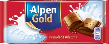 Chocolate con leche Alpen Gold