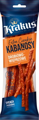 Krakus Kabanosy drobiowo-wieprzowe