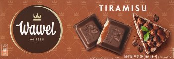Wawel Tiramisu Gefüllte Schokolade