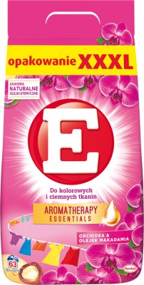 E Aromatherapy essentials Стиральный порошок с маслом орхидеи и макадамии