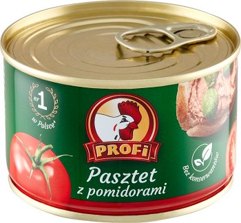 Profi paté con tomates