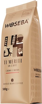 Woseba Geröstete Kaffeebohnen Crema und Aroma