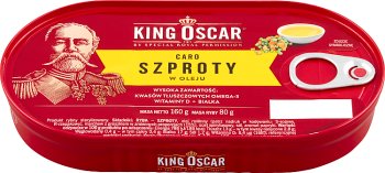 King Oscar Szproty w oleju Caro