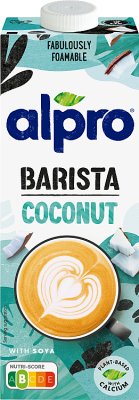 Alpro Barista Napój kokosowy z  dodatkiem soi i wapnia
