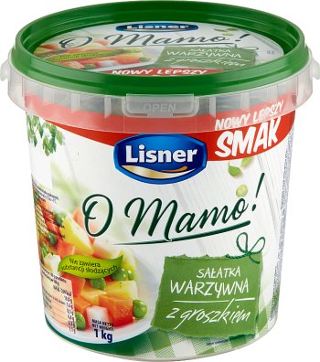 Lisner Gemüsesalat mit Erbsen