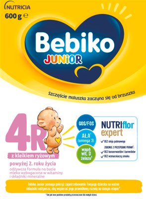 Bebiko Junior 4R Odżywcza formuła na bazie mleka dla dzieci