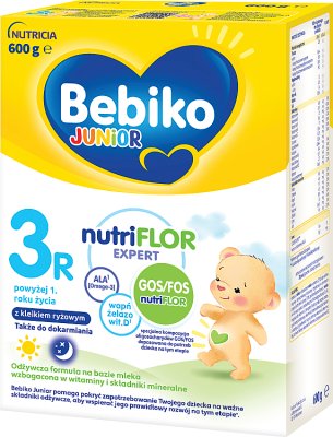 Bebiko Junior 3R Odżywcza formuła na bazie mleka dla dzieci