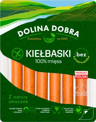 Dolina Dobra Kiełbaski 100% mięsa