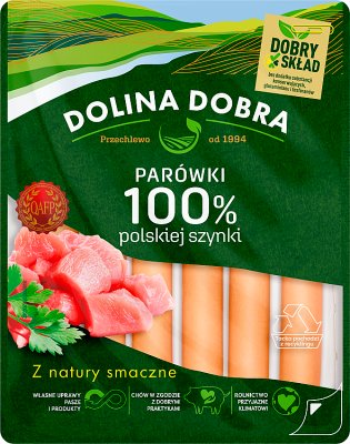 Dolina Dobra Parówki 100% polskiej szynki