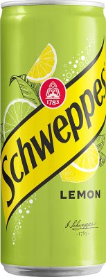 Schweppes Lemon  Napój gazowany o smaku cytrynowym