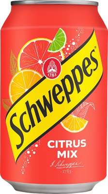 Schweppes Citrus Mix A carbonated drink with a citus flavor