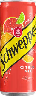 Schweppes Citrus Mix  Napój gazowany o smaku cytrusowym