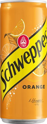 Schweppes Orange Ein kohlensäurehaltiges Getränk mit Orangengeschmack