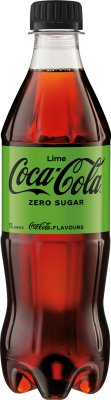 Coca Cola Lime Zero Napój gazowanyo smaku cola i limonkowym