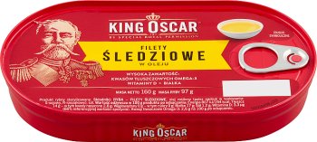 King Oscar Filety śledziowe w oleju