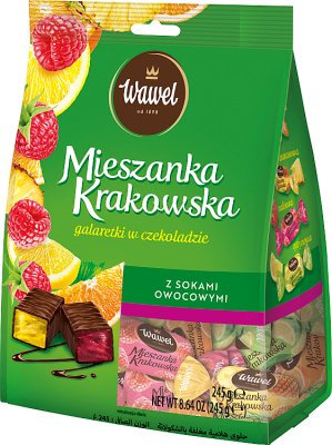 Wawel Mieszanka Krakowska Gelees in Schokolade