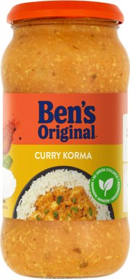 Bens Original Salsa cremosa de curry suave con coco