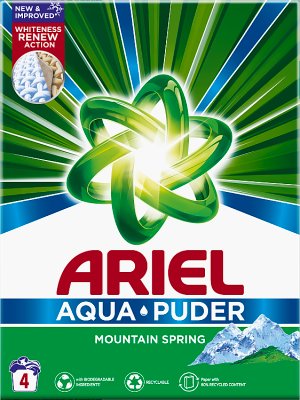 Ariel Mountain Spring detergente en polvo