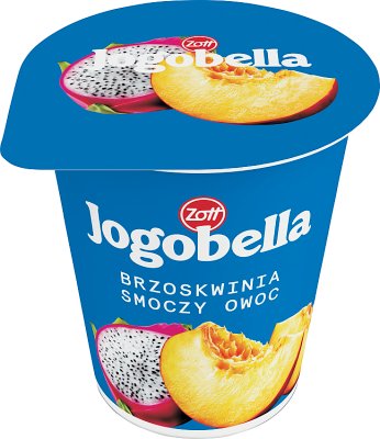 Zott Jogobella fruit yoghurt peach-dragon fruit