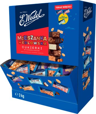 Caramelos de chocolate Wedel Mieszanka Wedlowska