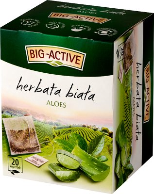 Белый чай Big-Active с алоэ