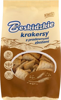 Beskid crackers with ancient cereals