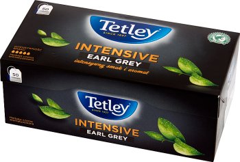 Черный чай Tetley Earl Grey Intensive со вкусом